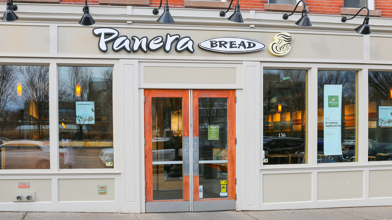 Exterior of Panera Bread