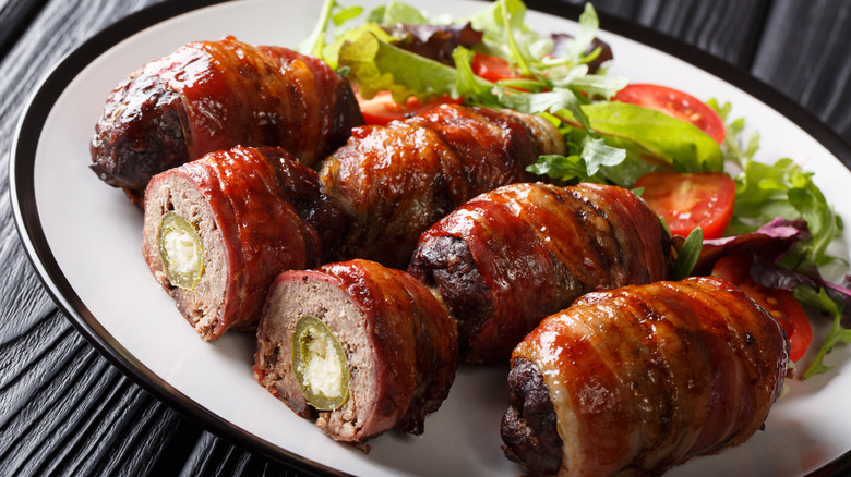 Platter of armadillo eggs