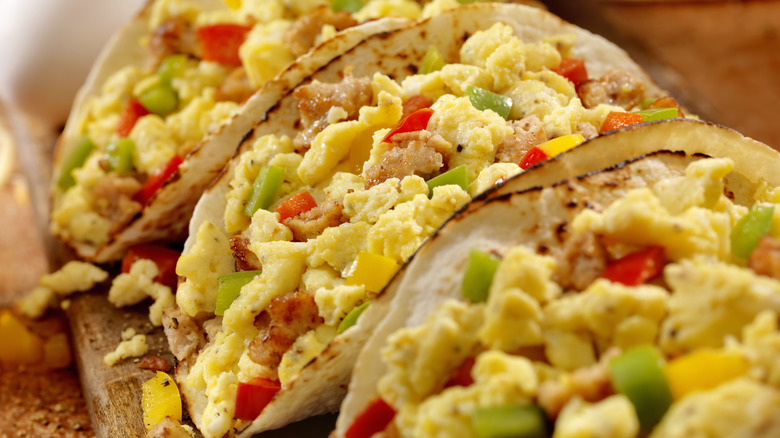 3 breakfast tacos