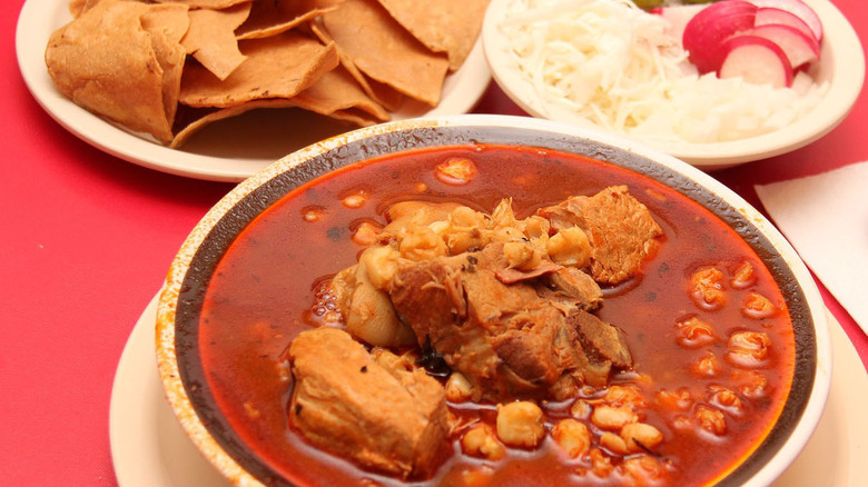 Mole rojo con Pollo from Sabadores Oaxaqueños