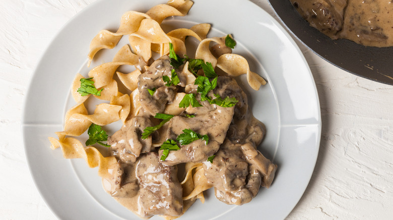 Beef Stroganoff