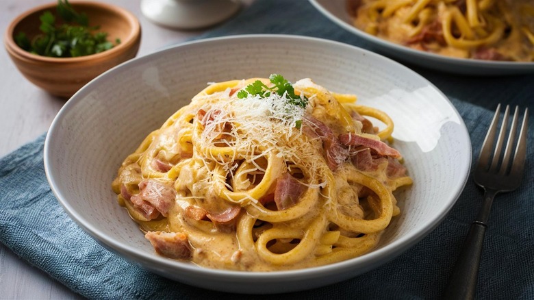 Pasta carbonara