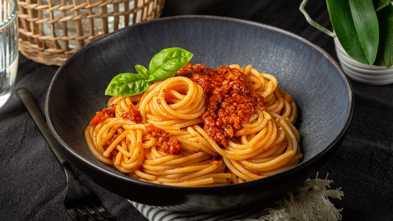 Spaghetti bolognese