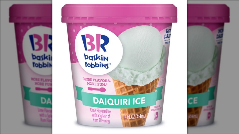 Baskin Robbins Daiquiri Ice