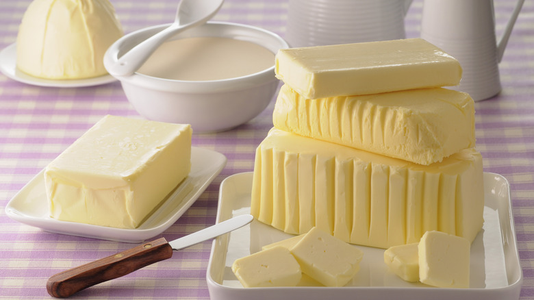 Different types of butter