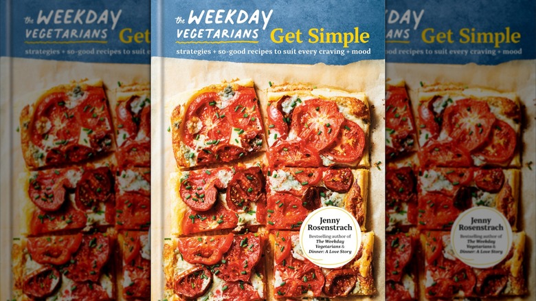 Weekday vegetarians cover with pizza