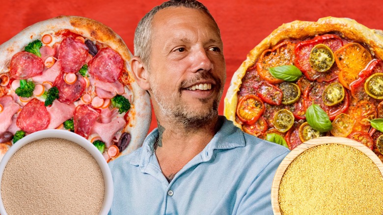 Anthony Mangieri and pizzas