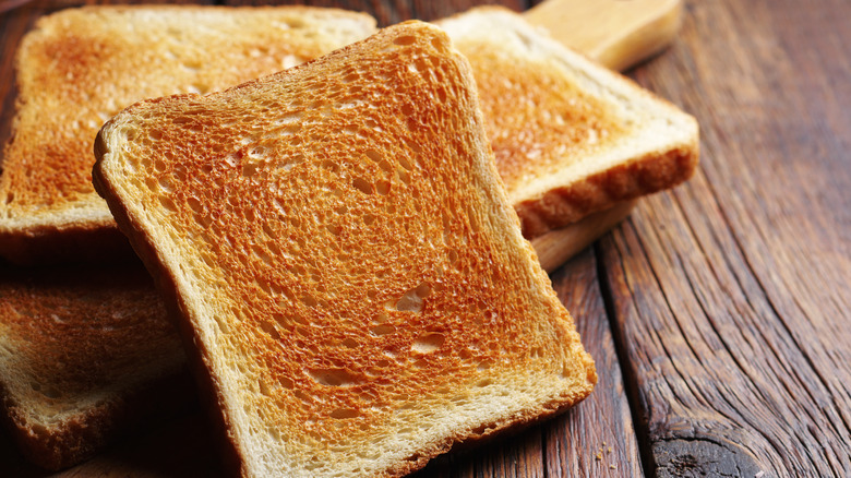 Toasted bread