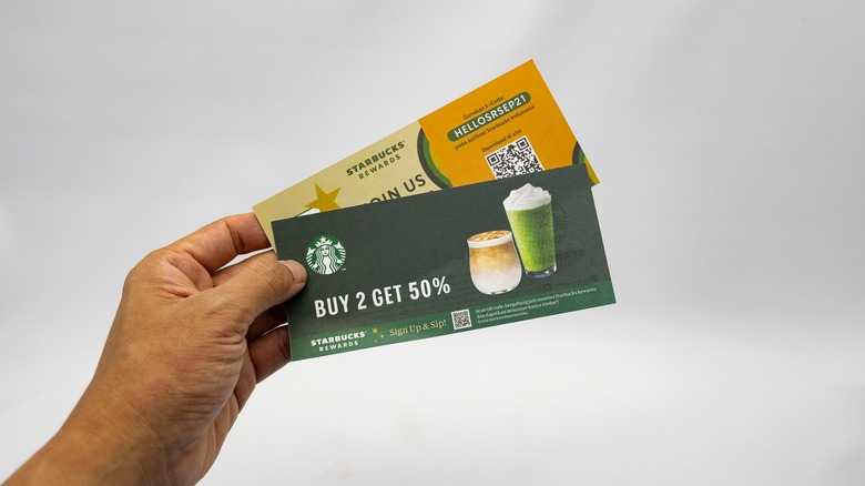 Starbucks coupons