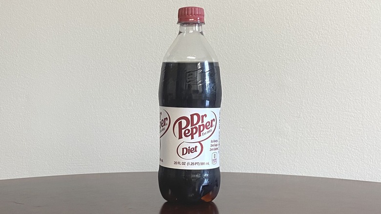 Diet Dr. Pepper bottle