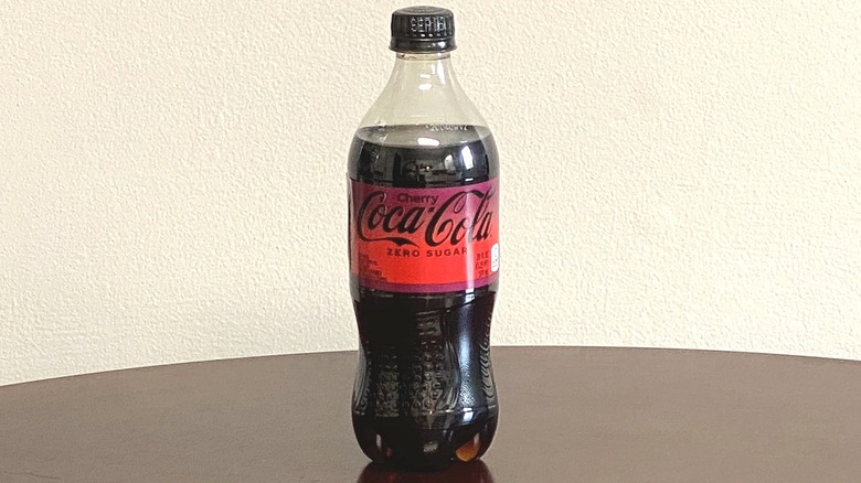 Cherry Coca-Cola Zero bottle