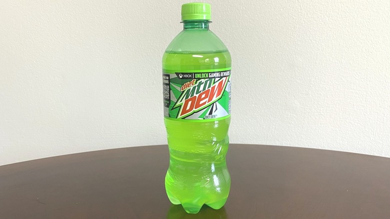 Diet Mountain Dew bottle