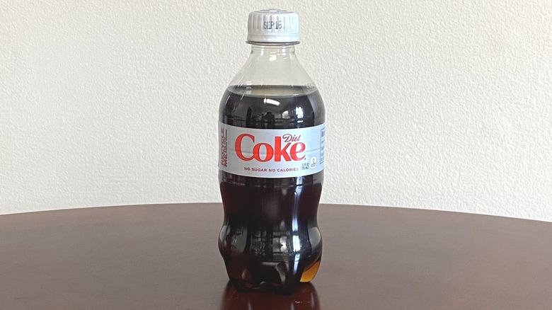 Bottle of Diet Coke