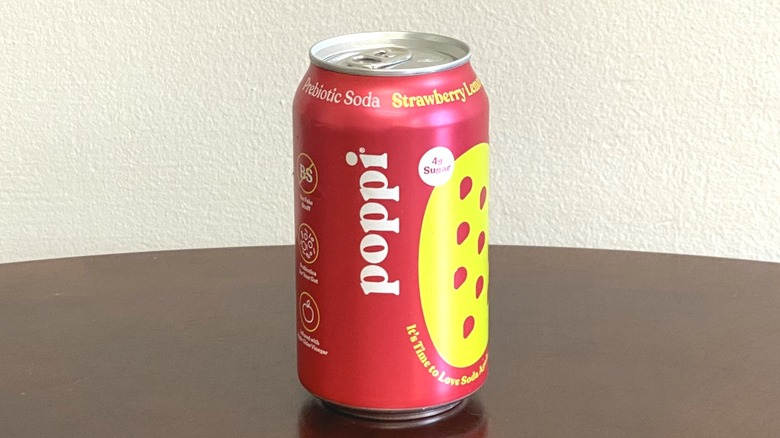 Poppi Strawberry Lemon Soda can