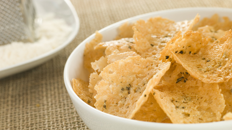 Parmesan potato chips