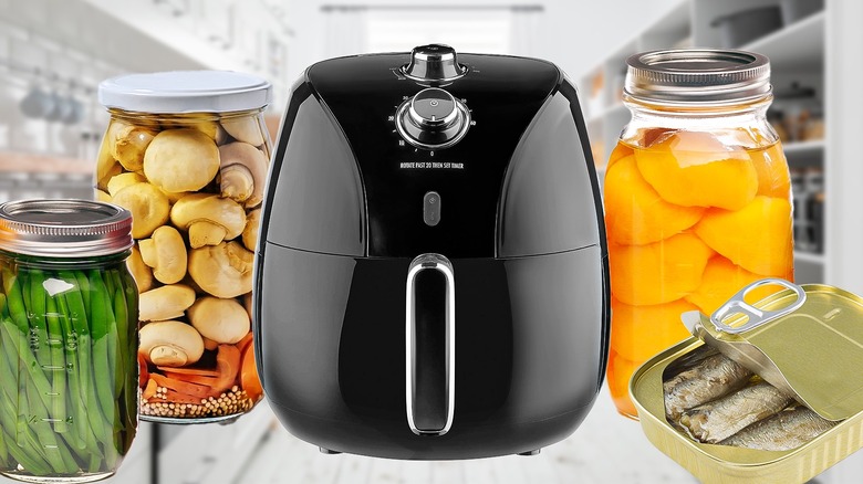 Air fryer and various foods