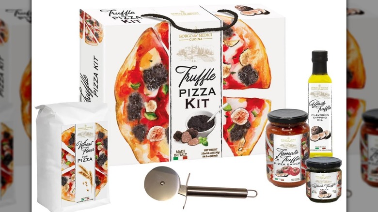 A truffle pizza kit