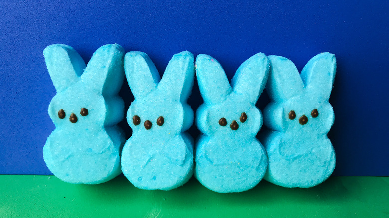 blue Peeps candy