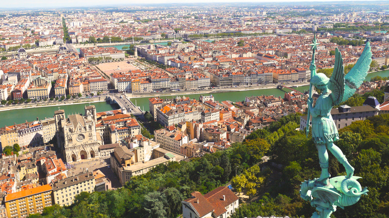 Views of Lyon France