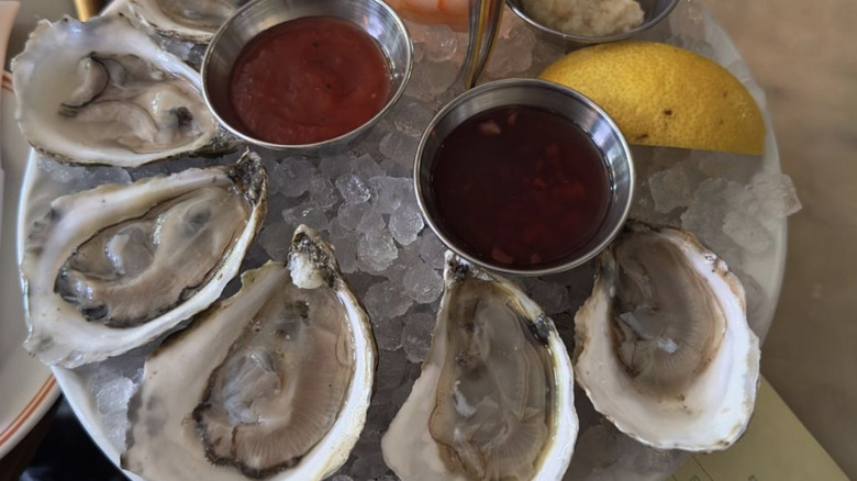 Fresh oysters from Maison Premiere