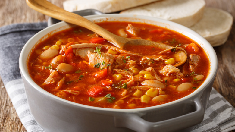 Bowl of Brunswick stew