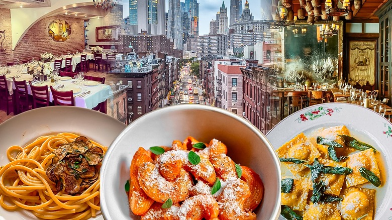 NYC restaurants and pasta