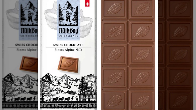 A MilkBoy chocolate bar