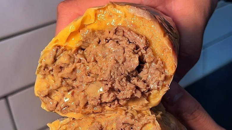 philly cheesesteak with cheese