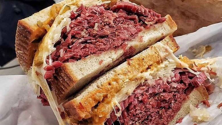 Katz's deli sandwich