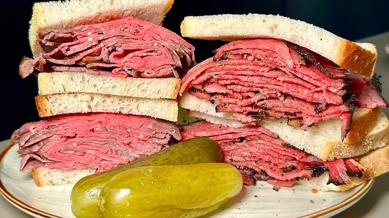 Pastrami Queen sandwich