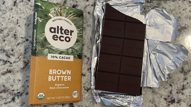 Alter Eco chocolate bar