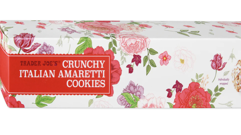 A box of Crunchy Italian Amaretti Cookies labled "Limited Time"