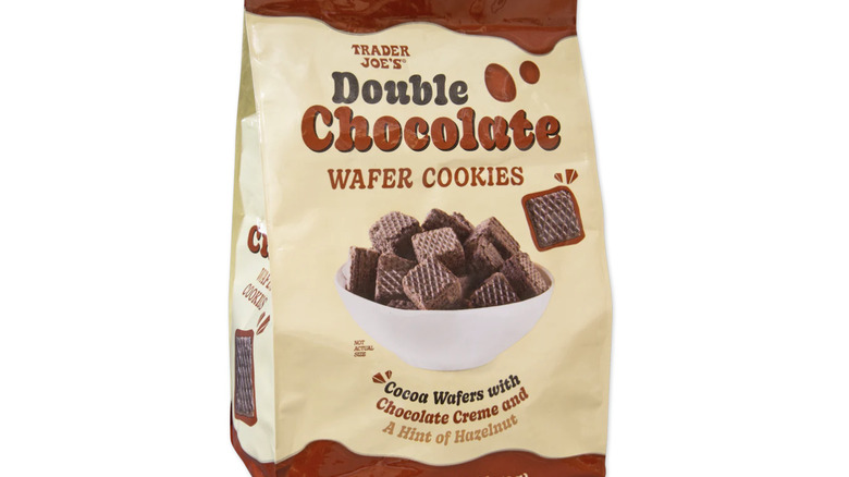 Double Chocolate Wafer Cookies package