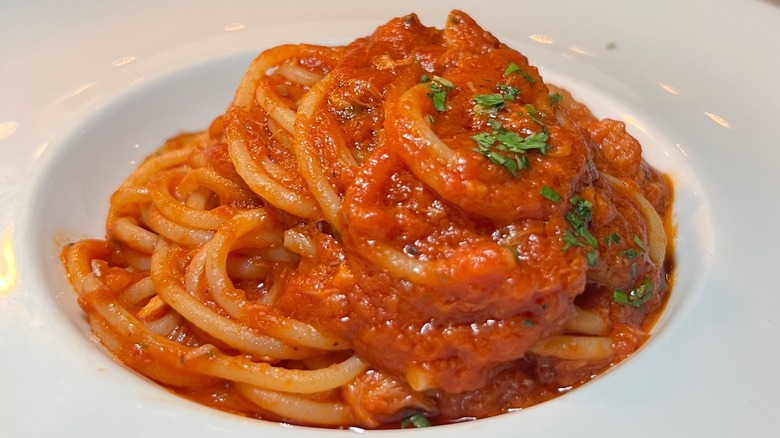 Pasta at Osteria Mamma