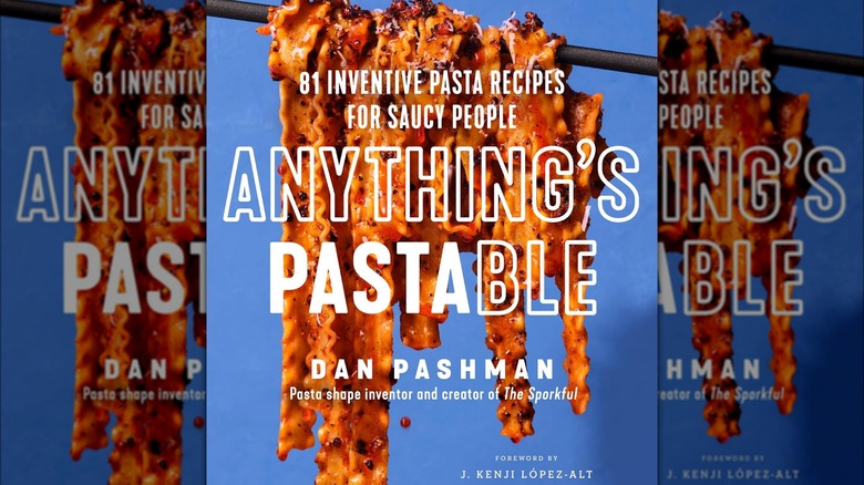 The cover of the Anything's Pastable cookbook