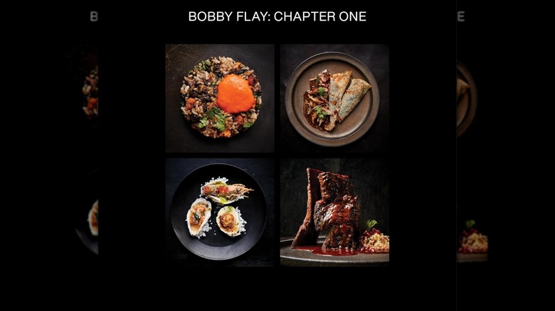 The cover of a Bobby Flay cookbook