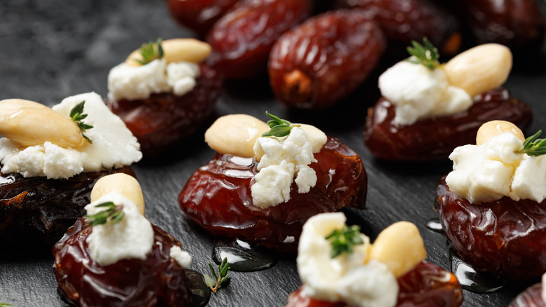 cheese-stuffed dates