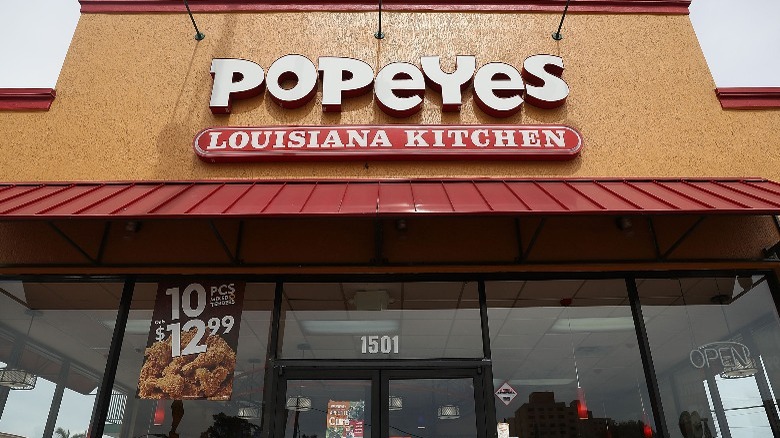 Popeyes storefront