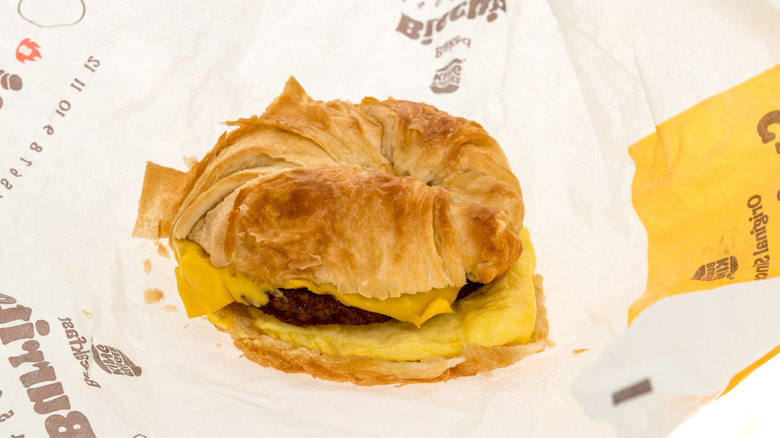 Burger King Croissan'wich