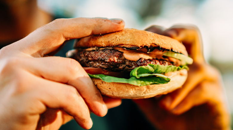 vegan burger