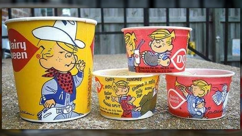 dennis the menace dairy queen cups