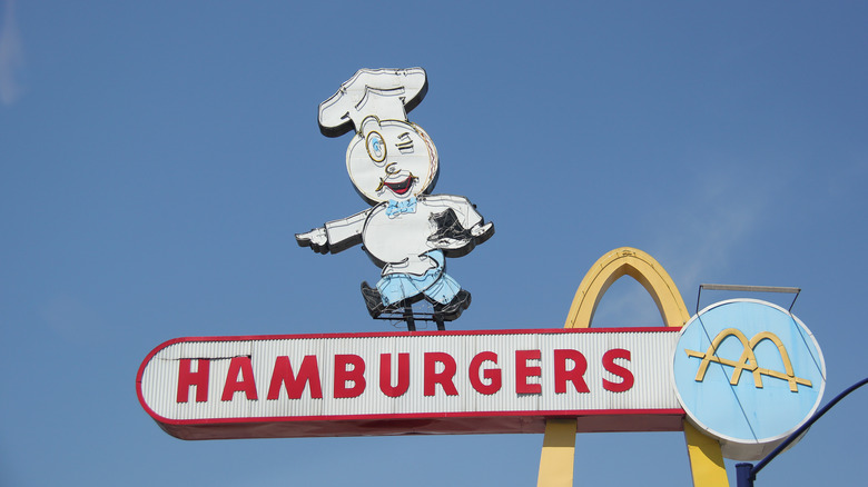 speedee mcdonald's sign