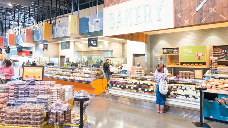 bakery in Whole Foods pictured