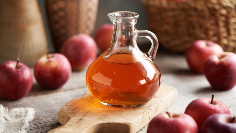 Jug of apple cider