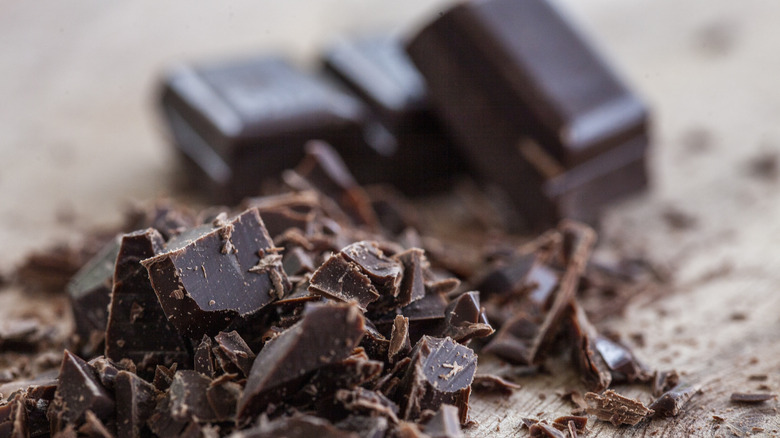 chunks of chocolate pieces