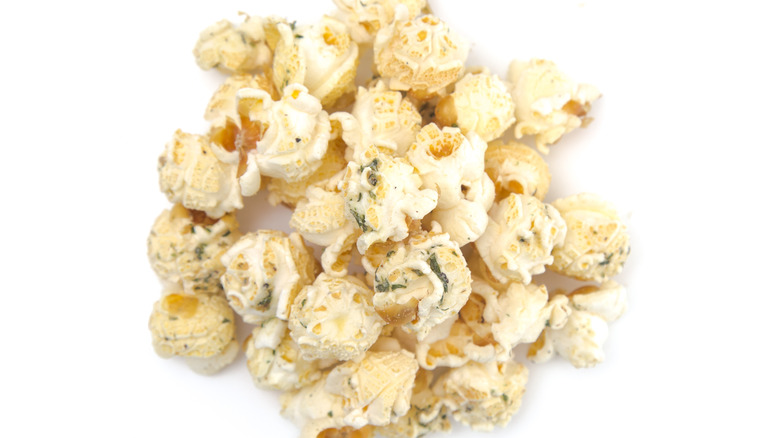 A pile of ranch-seasoned popcorn