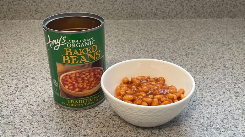 Amy's vegetarian organic baked beans