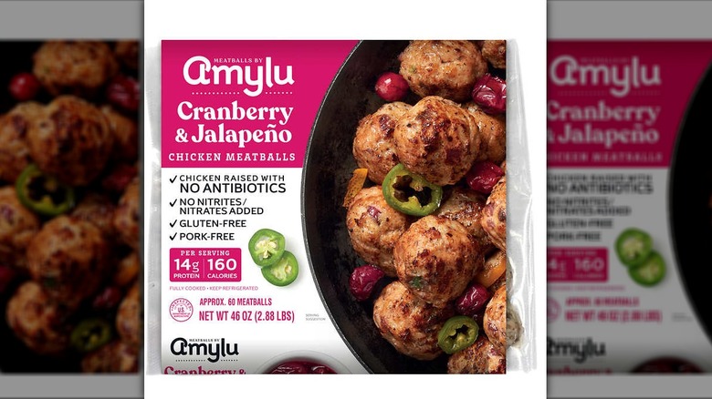 Amylu frozen chicken meatballs