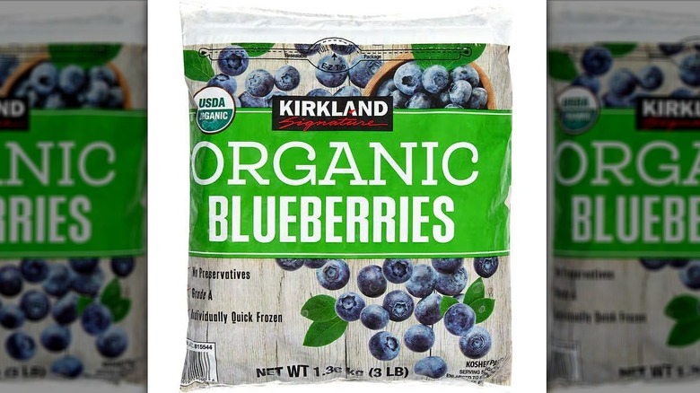 Kirkland Signature frozen blueberries 