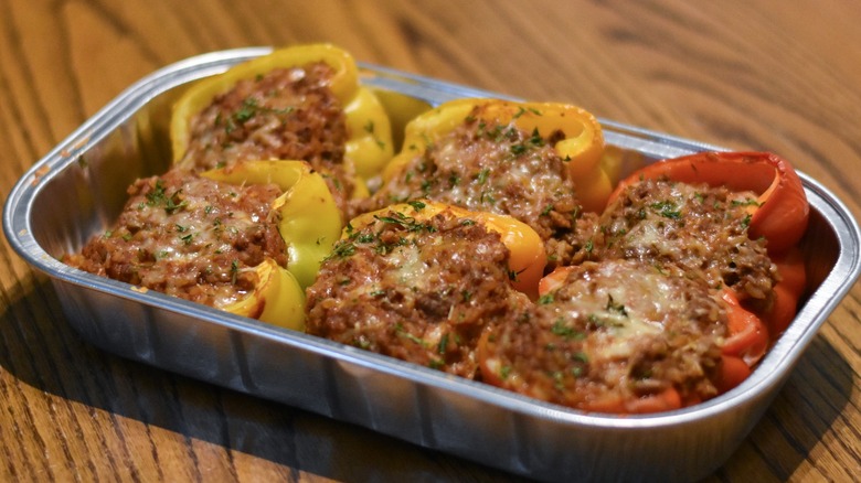 Costco stuffed peppers with rice